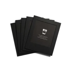 Instant Postcards :: Set Of 5 -Polaroid Store Instant Postcards Black