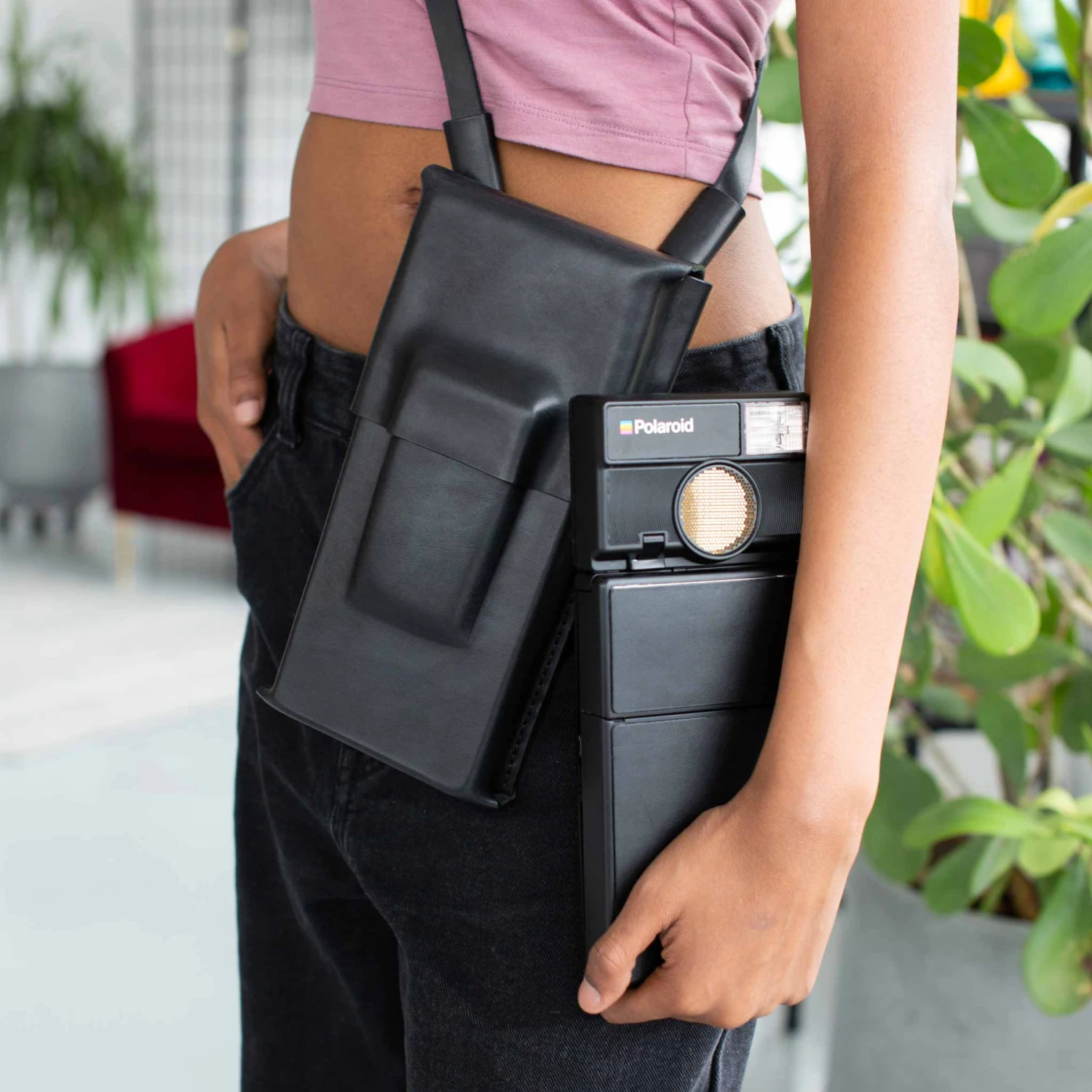 Leather Shoulder Case :: SLR 680 4 Leather Shoulder Case :: SLR 680 - Image 2