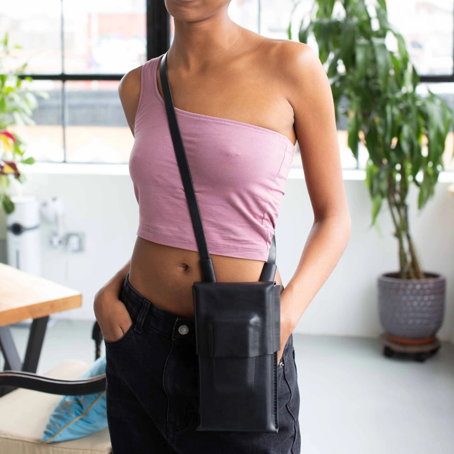 Leather Shoulder Case :: Sonar SX-70 5 Leather Shoulder Case :: Sonar SX-70 - Image 3