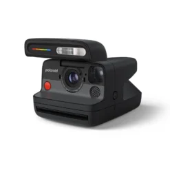 Polaroid Flip :: Black -Polaroid Store Polaroid FLip Black Open Angle